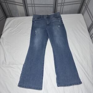 Women’s Democracy Boot Cut Distressed Jeans- Size 16